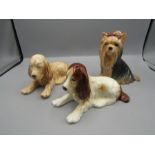 3 Sylvac dogs