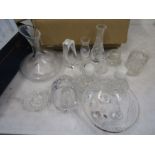 Quality glassware inc Polish glass caraffe