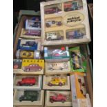 Matchbox, Vanguards, Lledo boxed cars