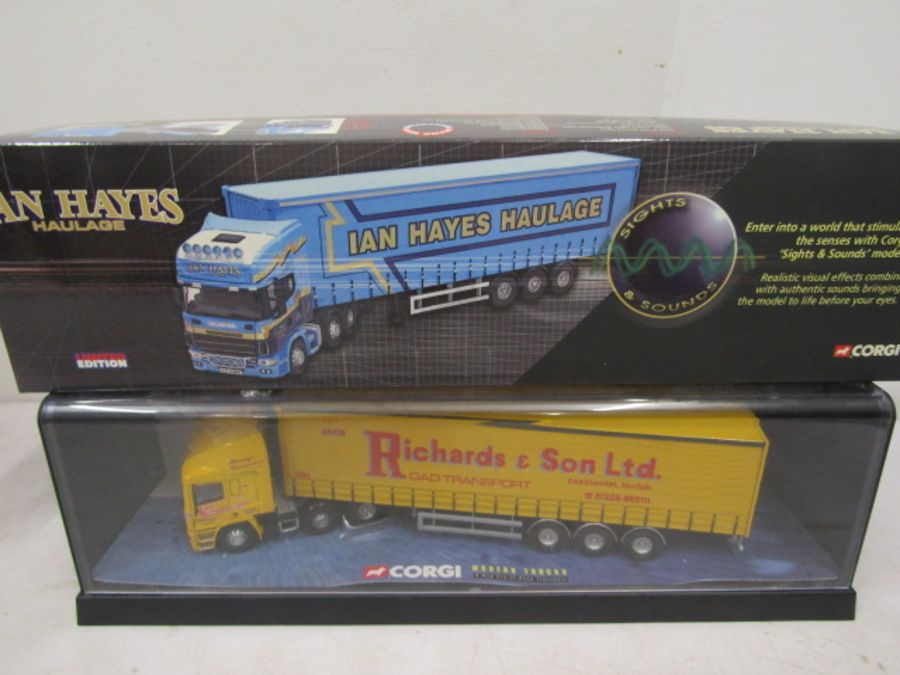 Corgi Ian Hayes and Richards & sons mint condition lorries