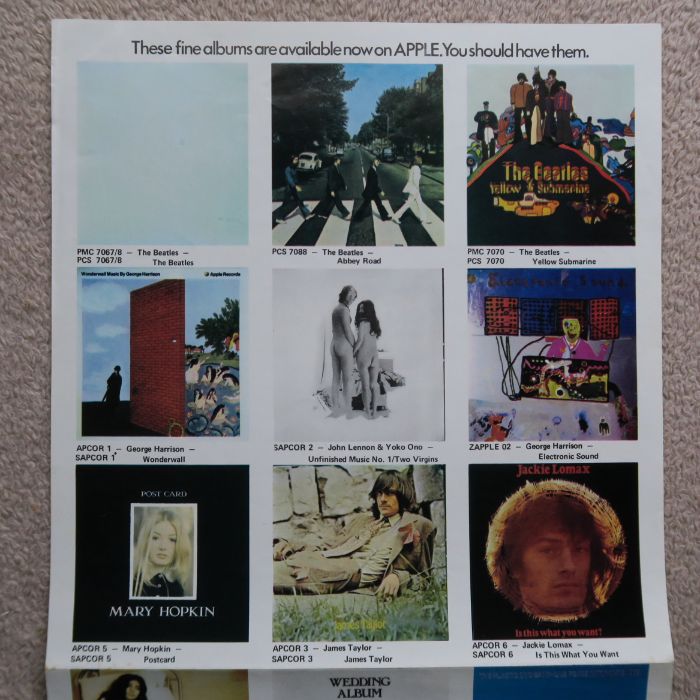 The Beatles – Sgt. Pepper's 1 Box EMI + Rare Promo Apple Insert - Image 8 of 12