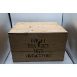 Offley Boa Vista 1975 Vintage port, full case and has not been opened