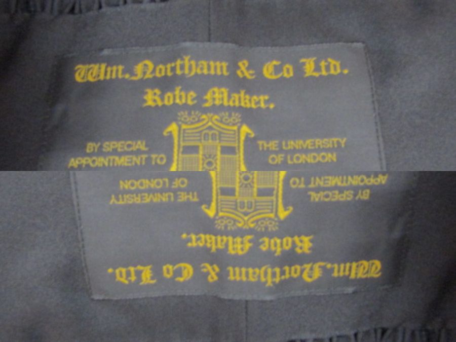 Graduation gown and mortar board etc - Image 4 of 5