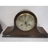 Napoleon mantel clock- cracked glass