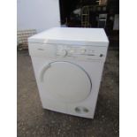 Siemens tumble dryer from a house clearance vented