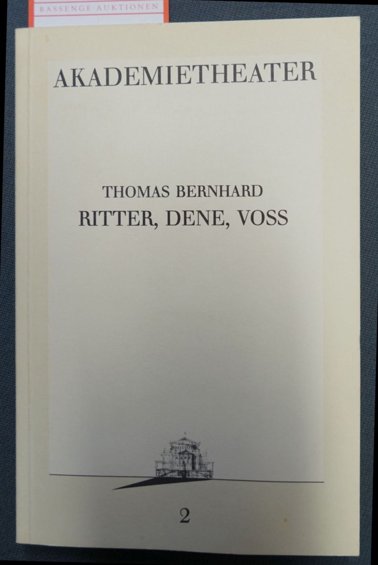Bernhard, Thomas: Ritter, Dene, Voss