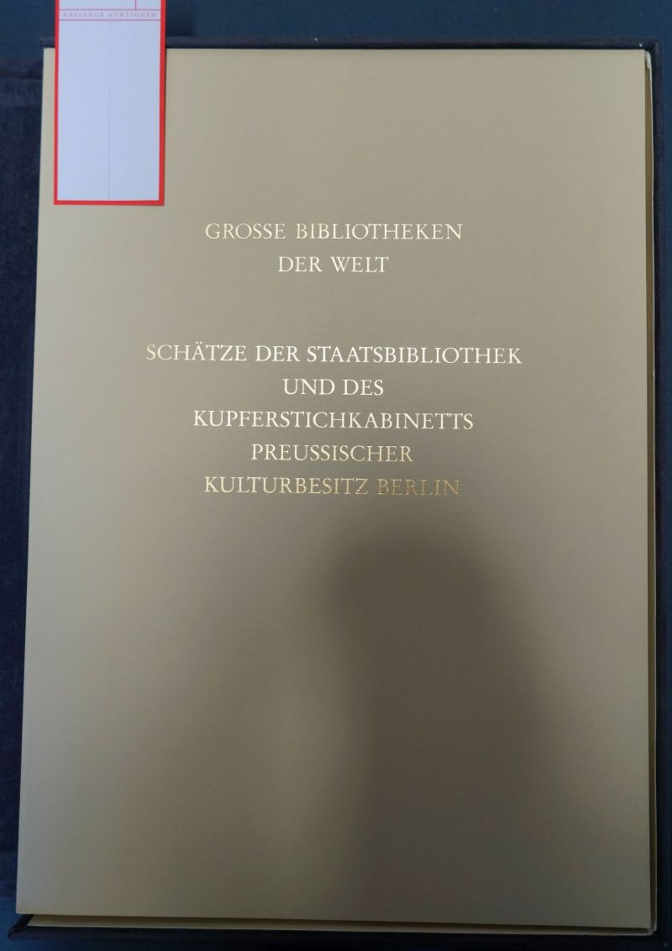 Grosse Bibliotheken der Welt: Schätze der Staatsbibliothek und des Kupferstichkabinett...