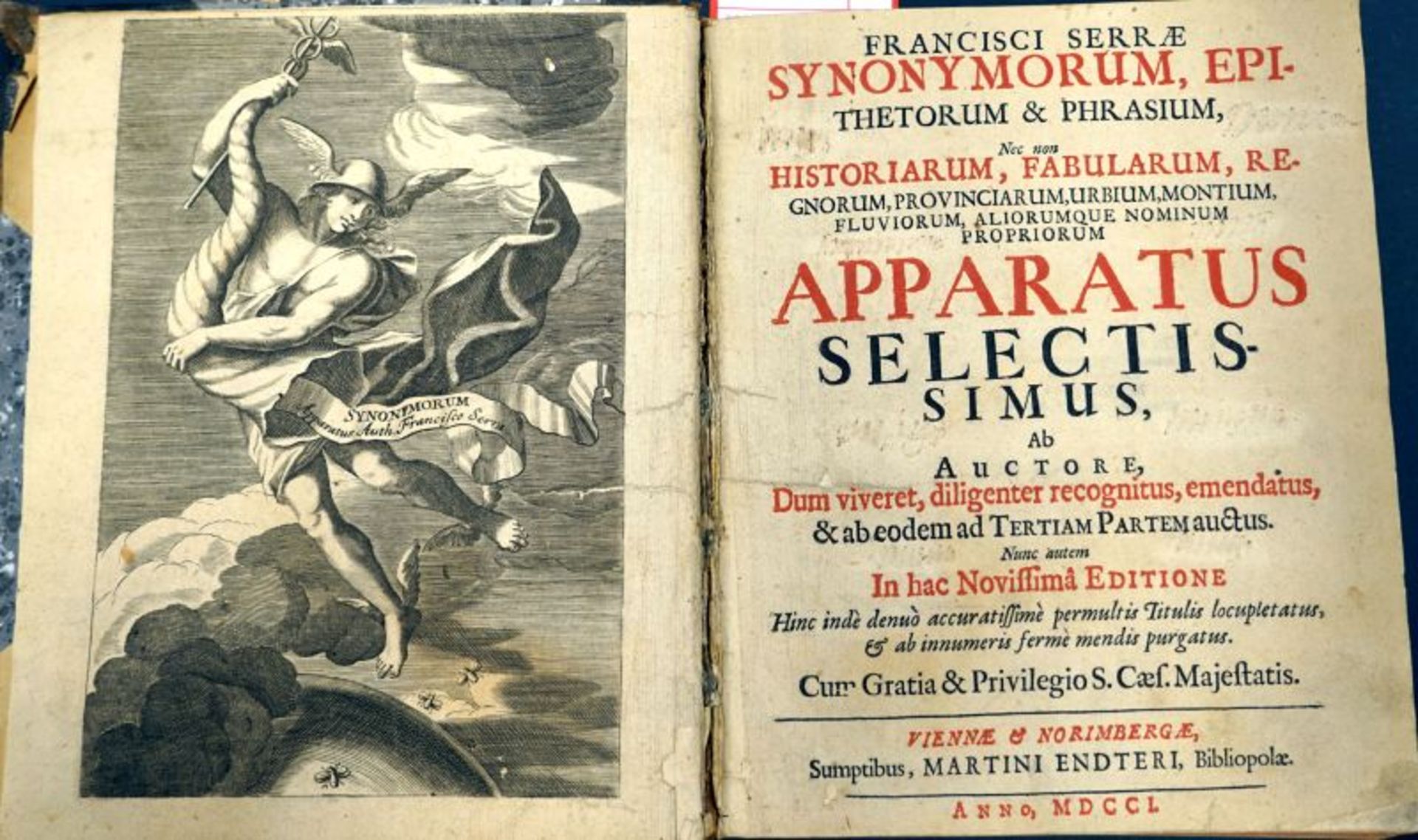 Serra, Francisco: Synonymorum, epithetorum & phrasium