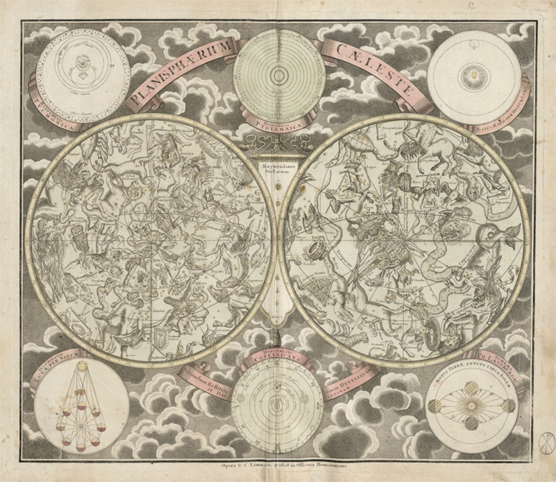 Homann Erben, Johann Baptist: Sammelatlas mit 31 Kupferstichkarten