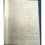 Goeckingk, Leopold Friedrich Günthe...: "Lieder zweier Liebenden" Handschrift (Grottkau 1813)