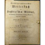 Adelung, Johann Christoph: Grammatisch-kritisches Wörterbuch