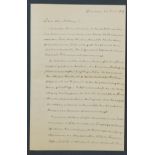 Klein, Oskar: Brief 1919 an Arnold Sommerfeld