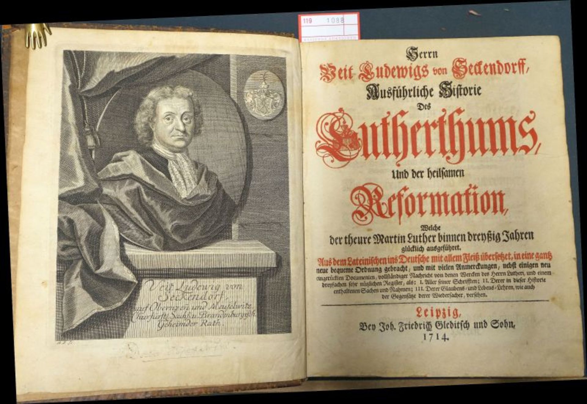 Seckendorff, Veit Ludwig von: Ausführliche Historie des Luthertums