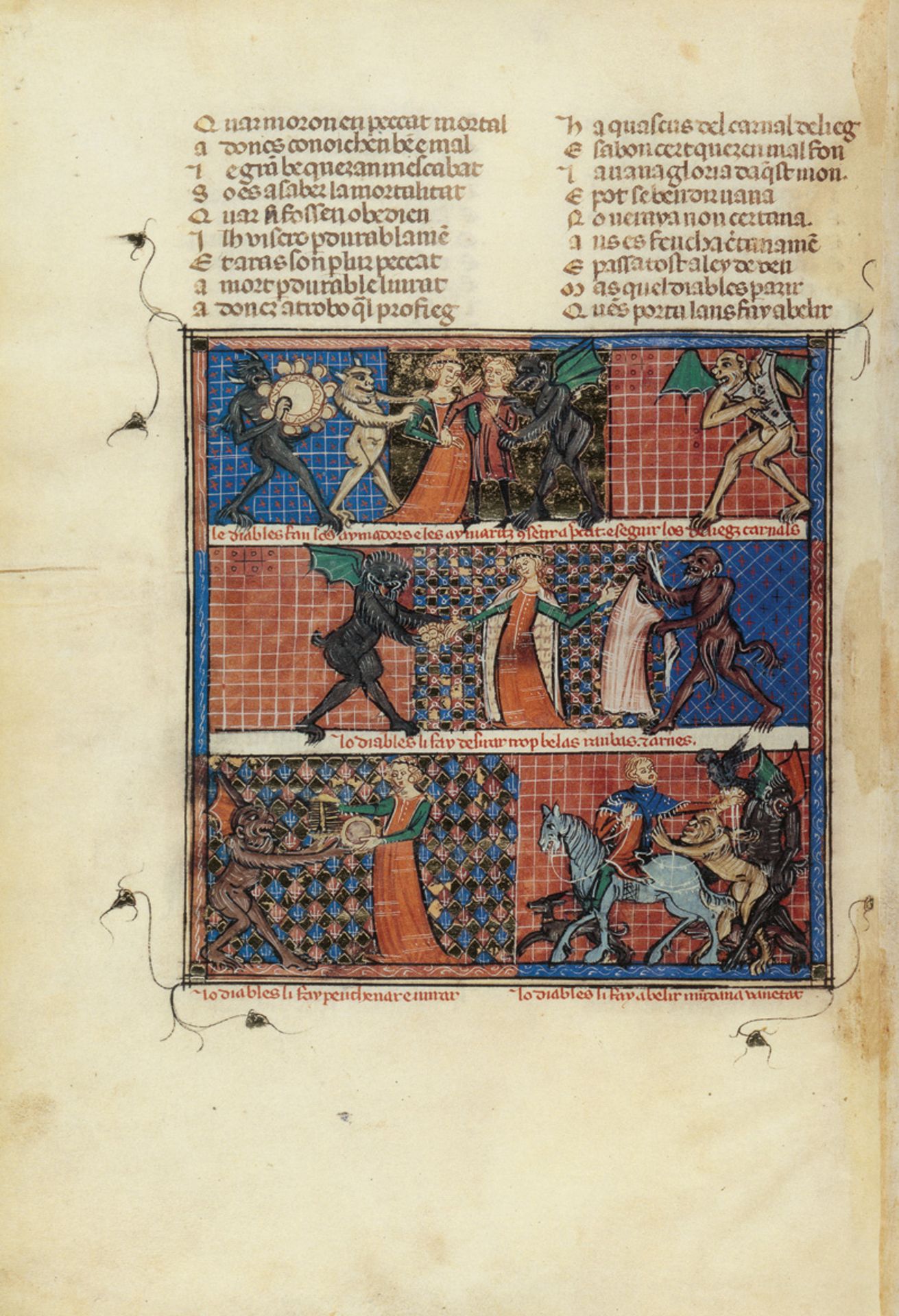 Breviari d'amor de Matfre Ermengaud: Ms. prov. Fr. Fv. XIV1 der Russischen Nationalbibliothek