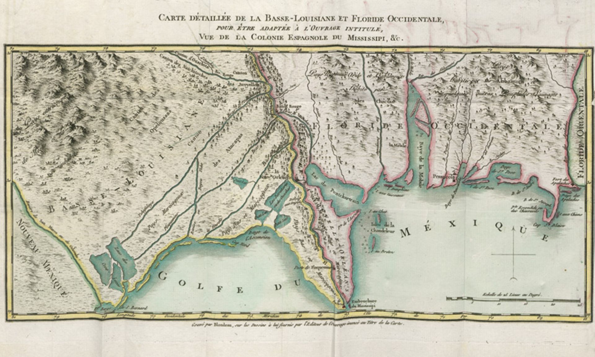 Berquin-Duvallon, Pierre-Louis: Vue de la colonie espagnole du Mississippi