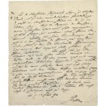 Goethe, Johann Wolfgang von: Eigenhändiger Brief 1794