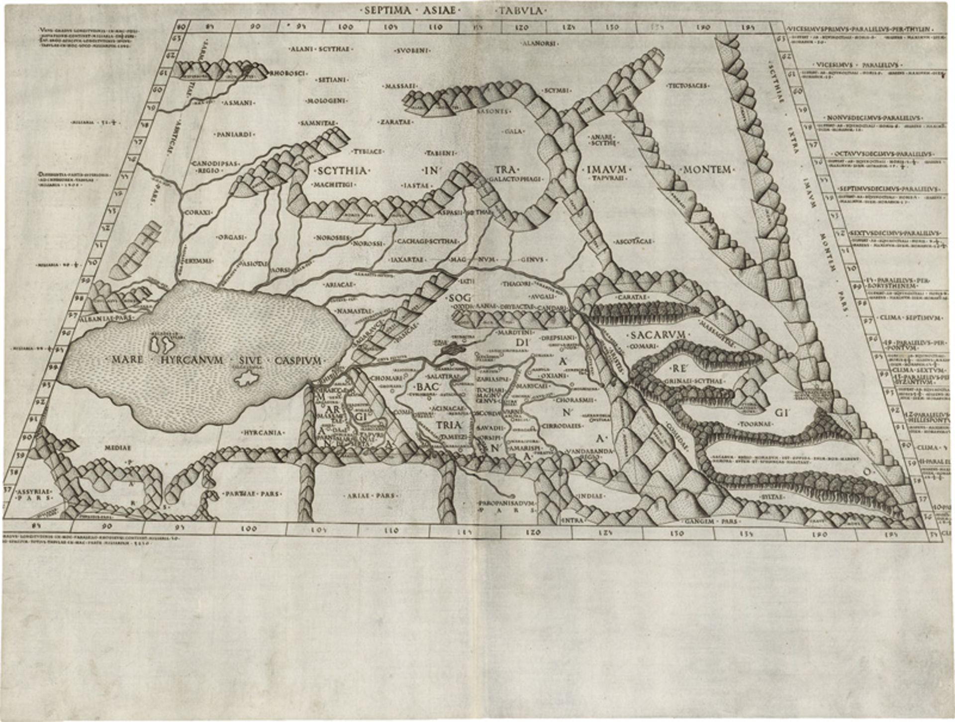 Ptolemaeus, Claudius: Septima Asiae tabula