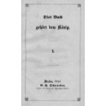 Arnim, Bettine von: Dies Buch gehört dem König