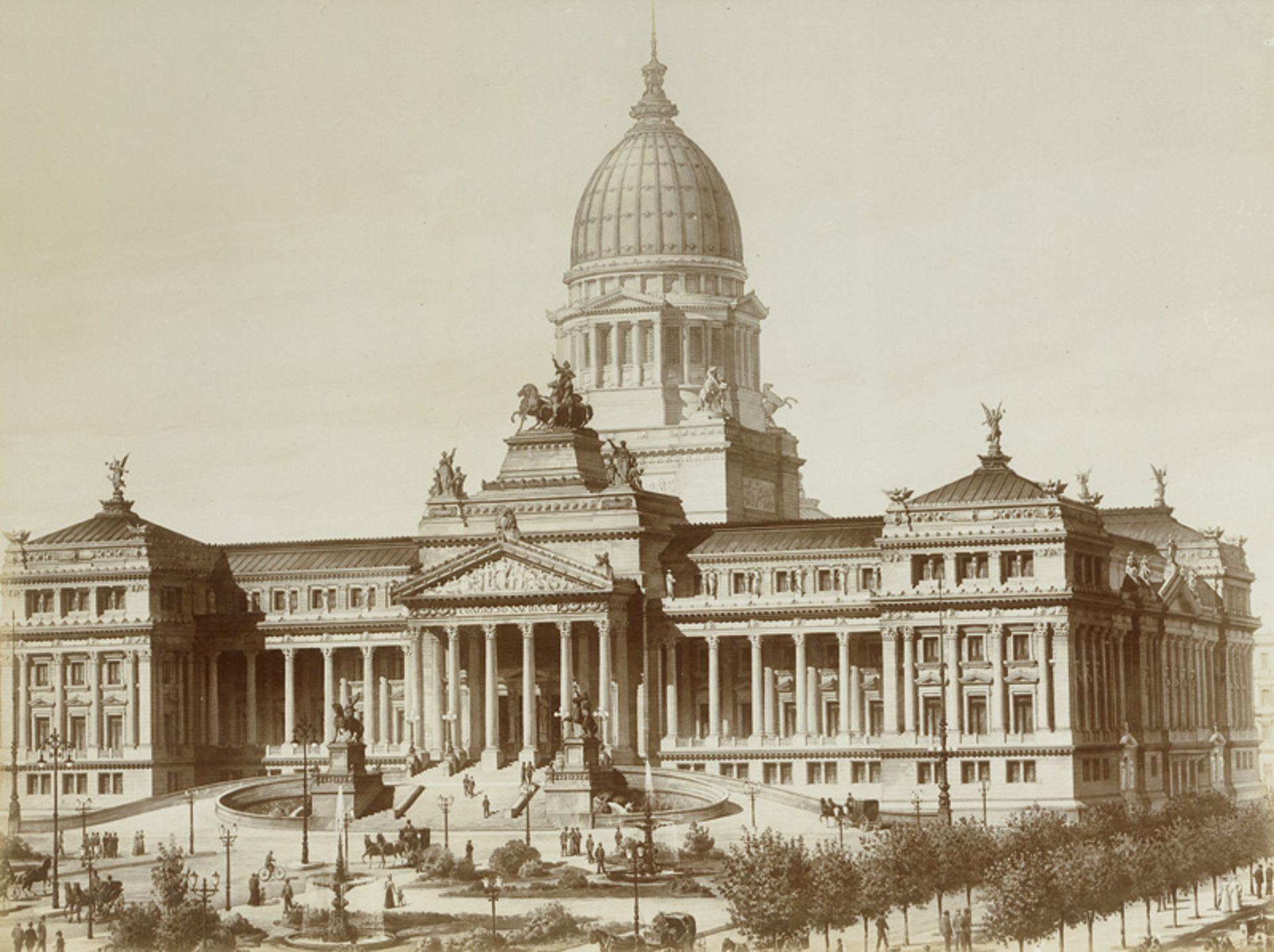 Buenos Aires: Frühe Originalfotografien. 35 Silbergelatine-Abzüge 