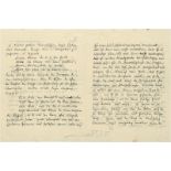 Rilke, Rainer Maria: Brief 1913 an Reinhard Sorge