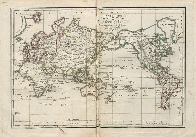 Arrowsmith, Aaron: Nouvel atlas universel-portatif