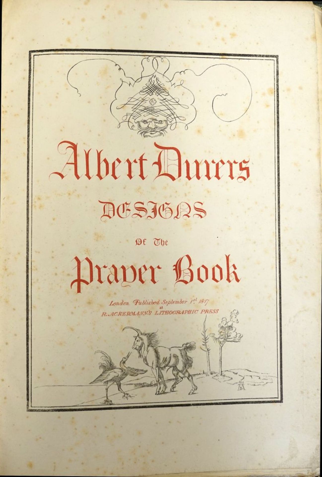 Dürer, Albrecht: Designs of the prayer book
