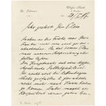 Lahmann, Heinrich: Brief 1897