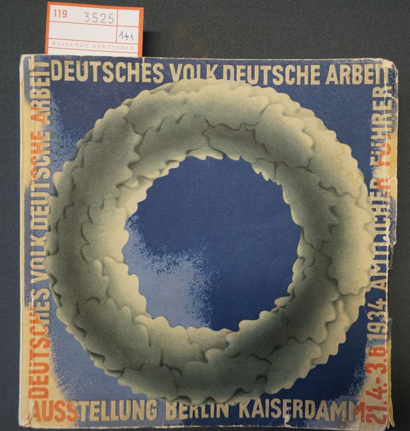 Deutsches Volk, deutsche Arbeit und...: Ausstellungskatalog Berlin 1934 (Herbert Bayer)