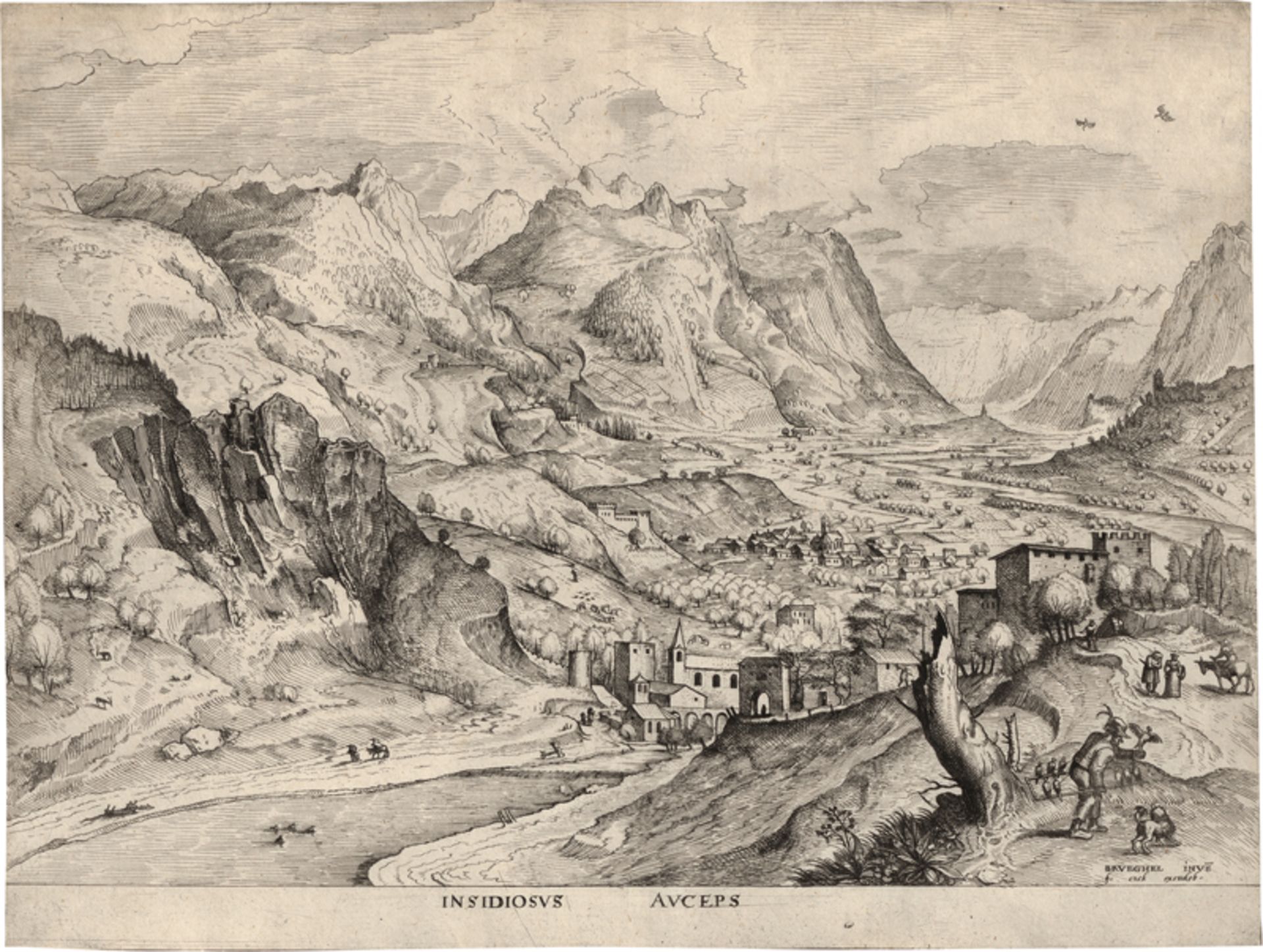 Bruegel d. Ä., Pieter - nach: Insidiosus Auceps