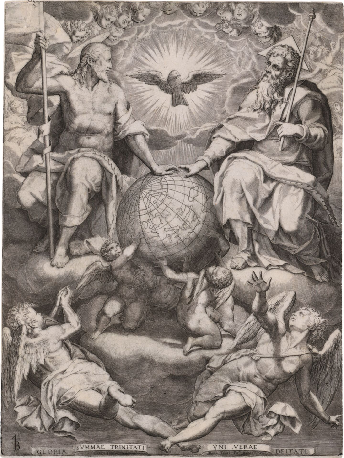 Tibaldi, Domenico: Die Hl. Dreifaltigkeit