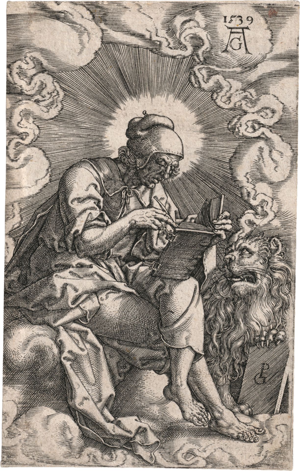 Aldegrever, Heinrich: Der Evangelist Markus