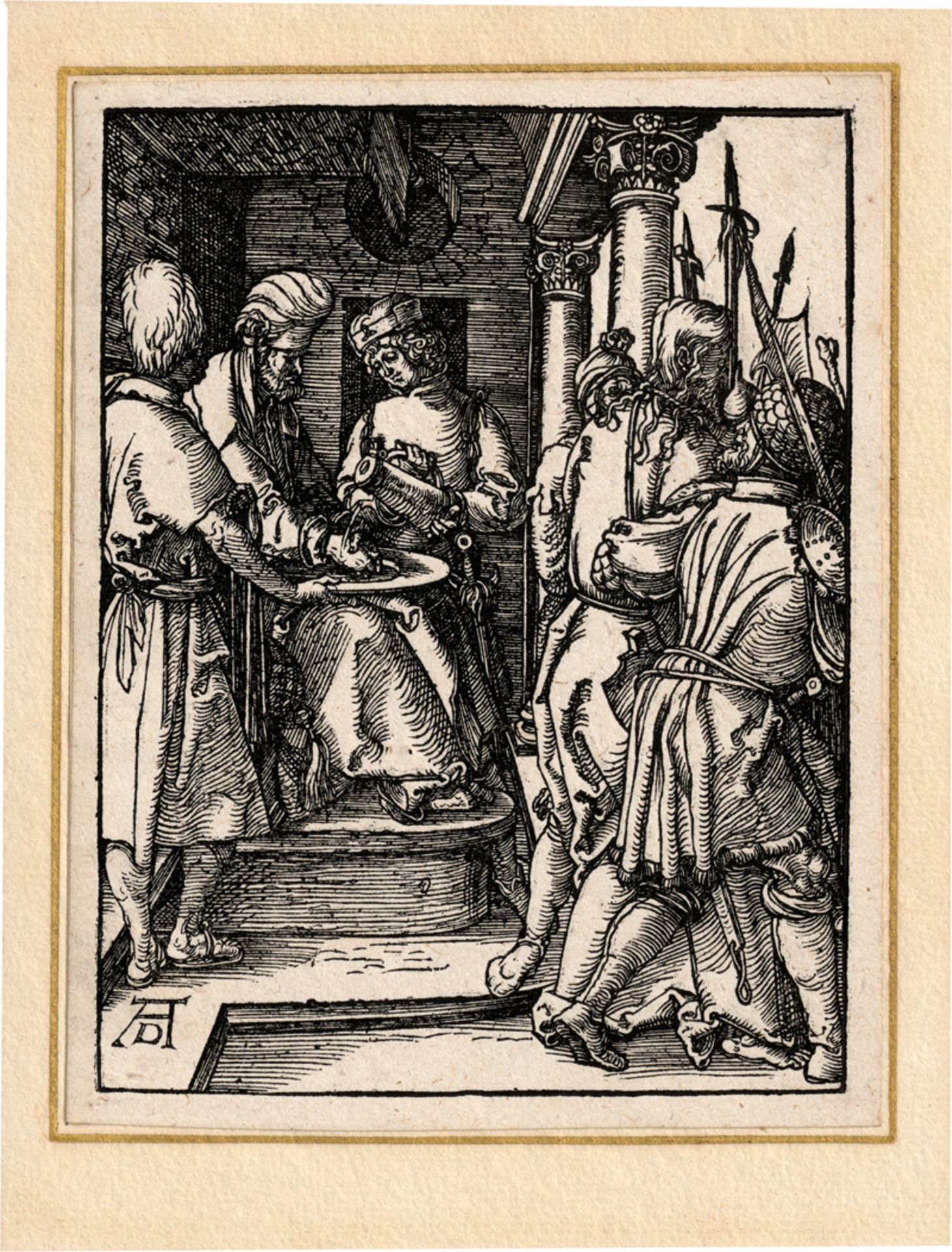 Dürer, Albrecht: Pilatus wäscht sich die Hände
