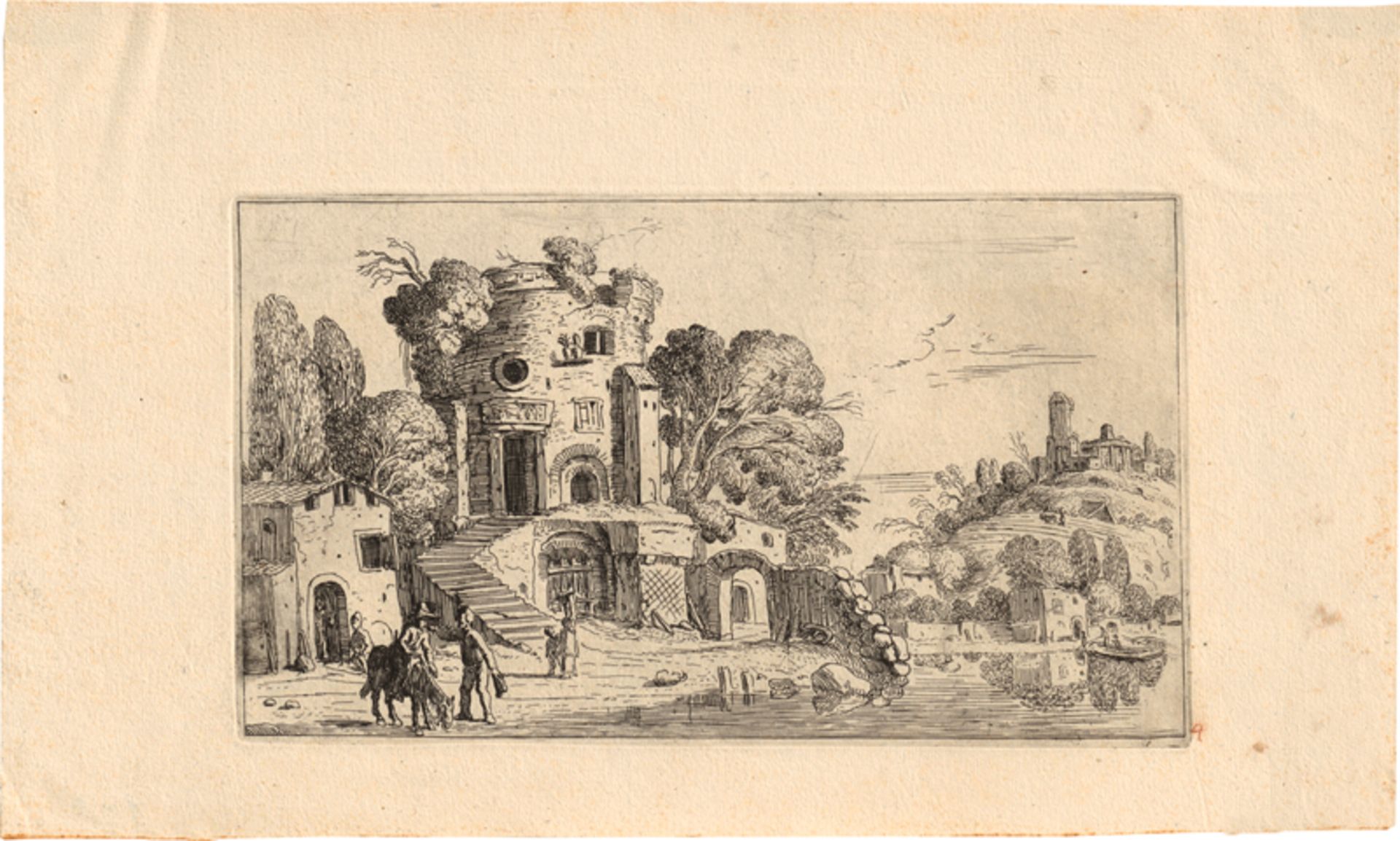 Moyaert, Claes Cornelis: Die Landschaft mit dem runden Turm