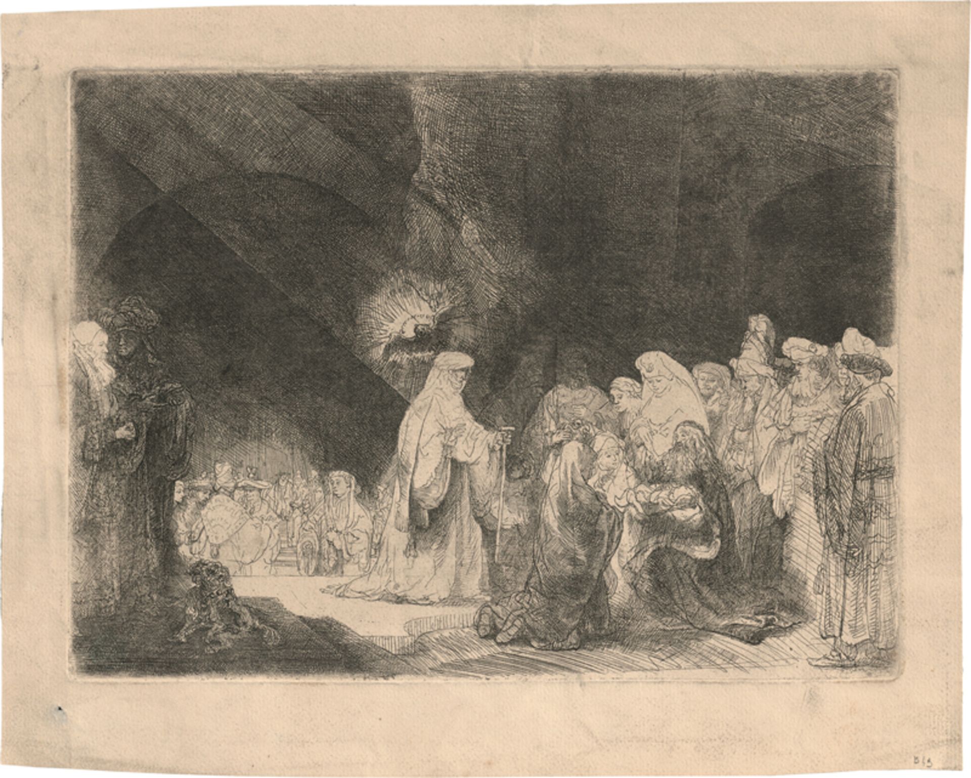 Rembrandt Harmensz. van Rijn: Die Darstellung im Tempel