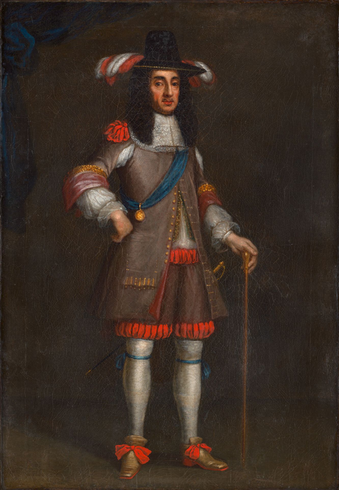 Englisch: um 1660. Charles II. König von England