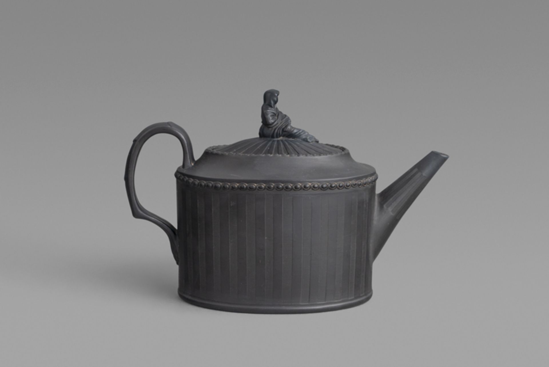 Wedgwood Black Basalt: Wedgwood Teekanne