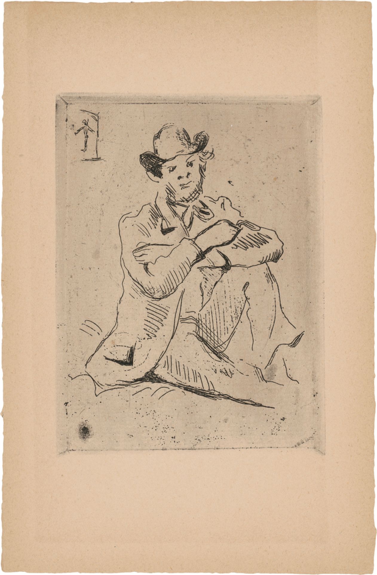 Cézanne, Paul: Portrait du peintre Armand Guillaumin au pendu