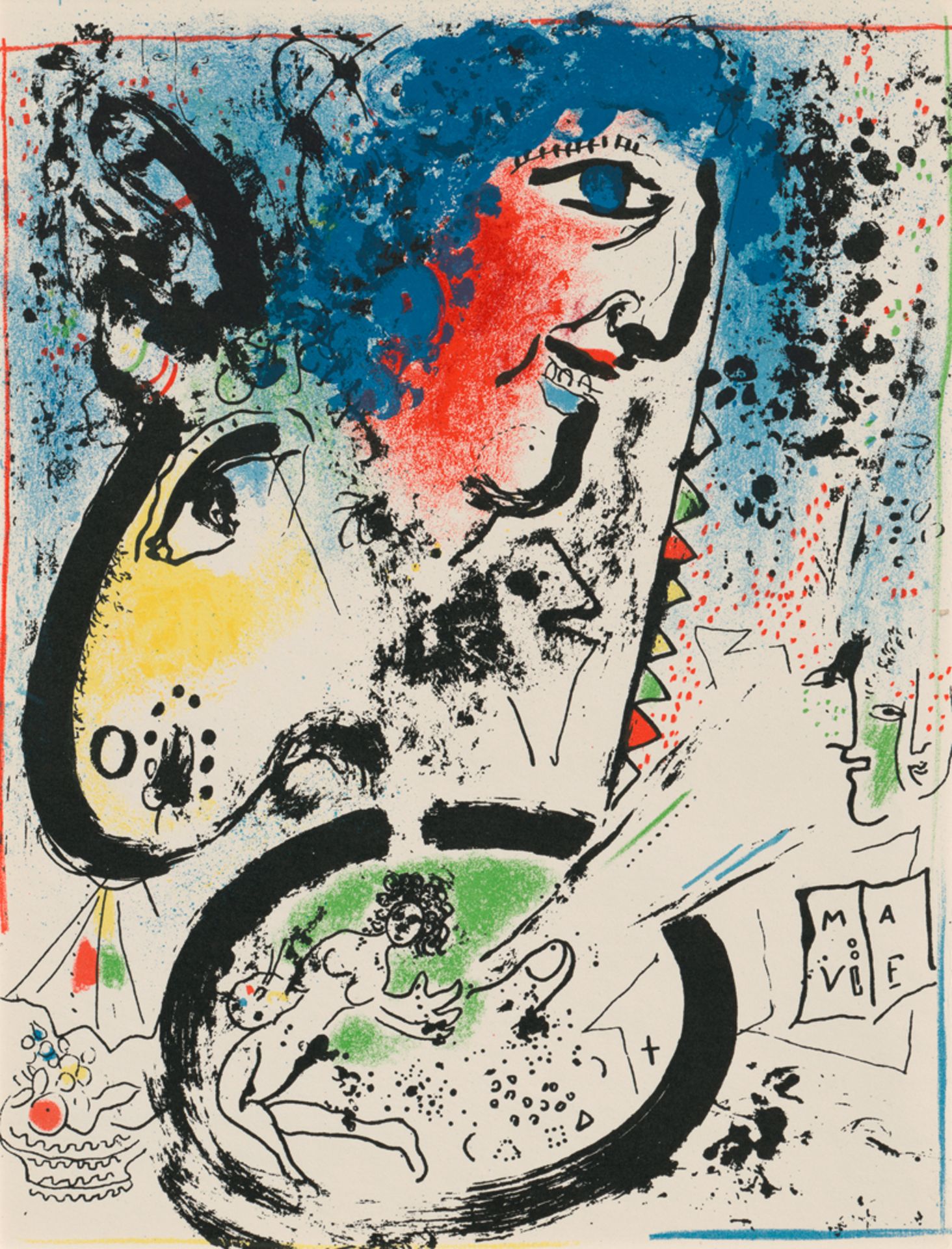 Chagall, Marc: Frontispice aus "Chagall Lithograph Tome I"