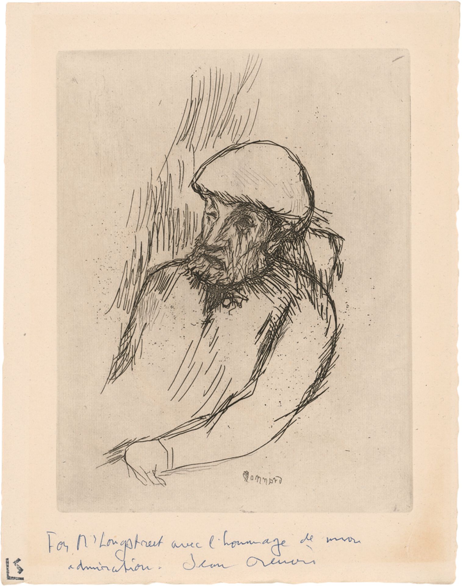 Bonnard, Pierre: Portrait of Pierre-Auguste Renoir