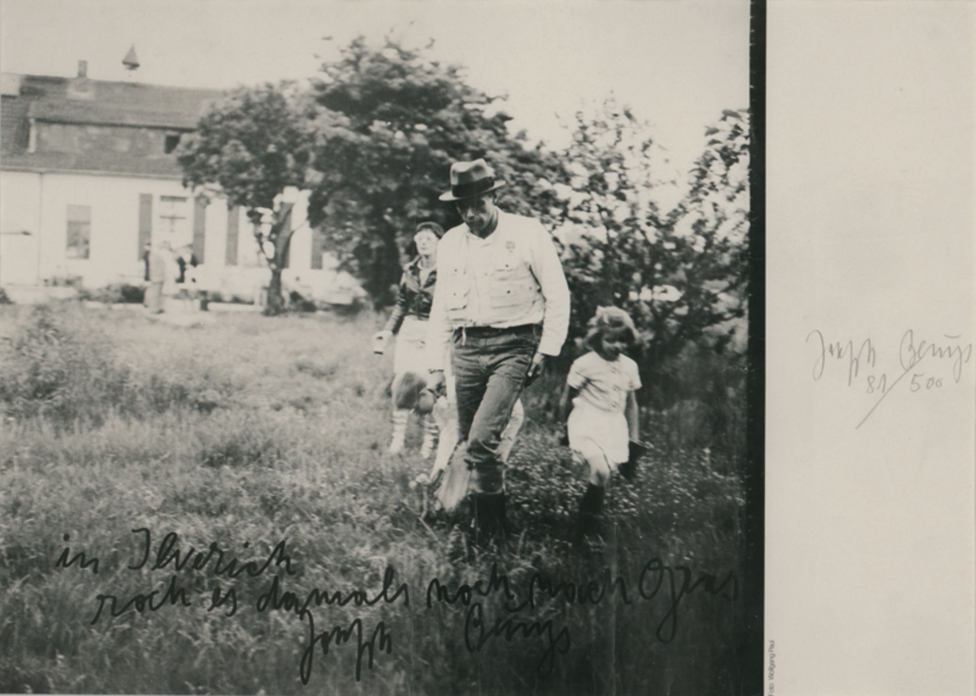 Beuys, Joseph: in Ilverich roch es damals noch nach Gras
