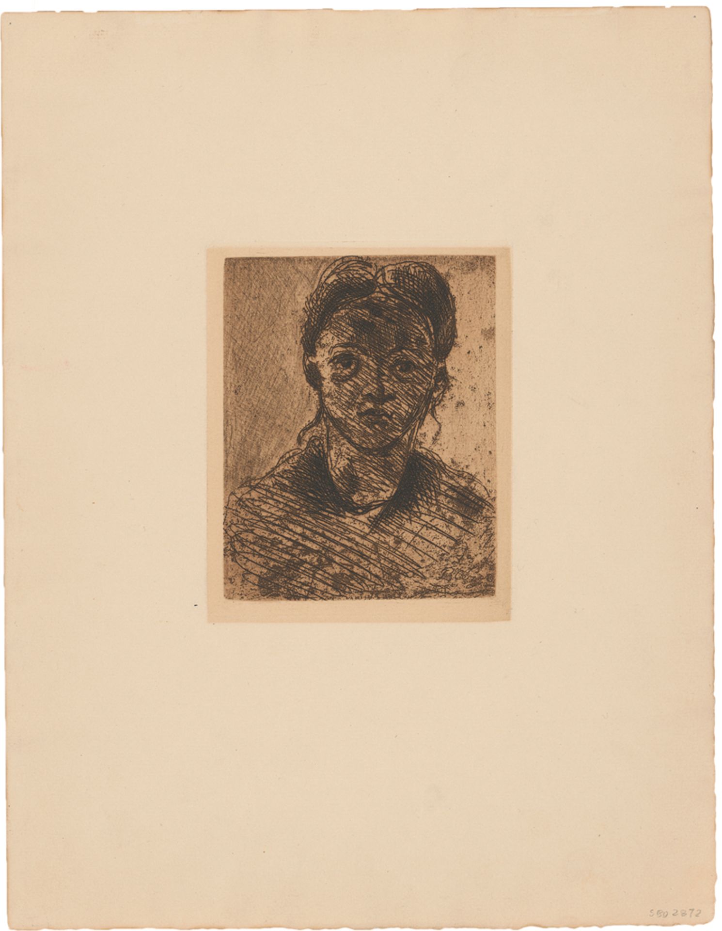 Cézanne, Paul: Tête de jeune fille