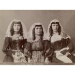 Ermakov, Dimitri N.: Studio portrait of three Georgian noble women