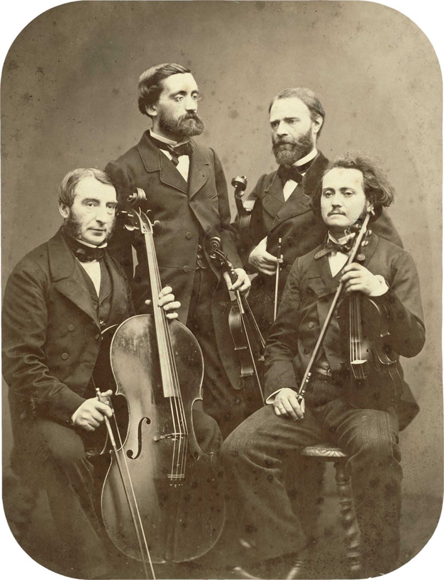 Bauer, Johann: Group portrait of musicians