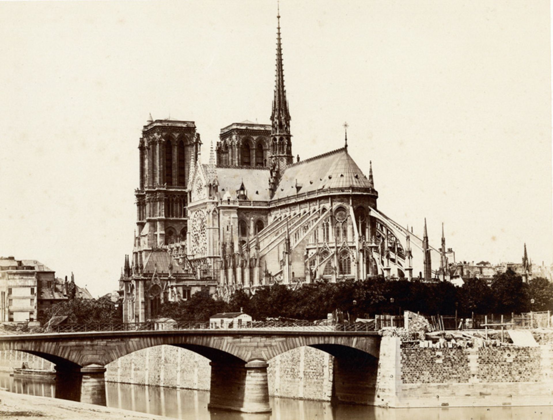 Baldus, Edouard-Denis: Notre Dame, Paris