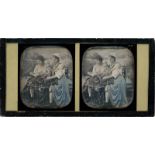 Daguerreotypes & Ambrotypes: Erotic genre scene