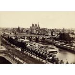 Baldus, Edouard-Denis: View over the Seine of Notre-Dame de Paris