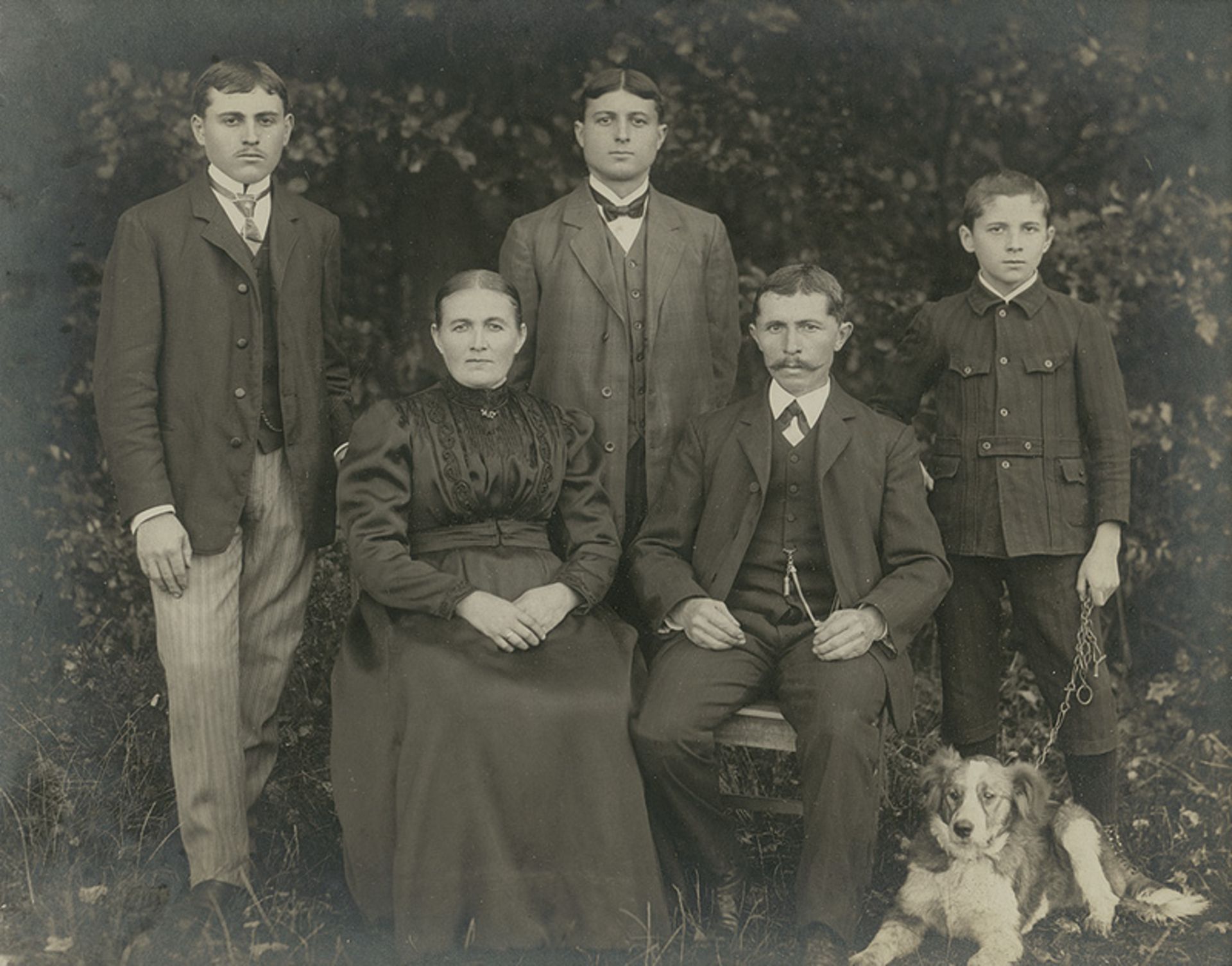 Sander, August: Portrait of the Kesgen family (Lautzert/Westerwald)