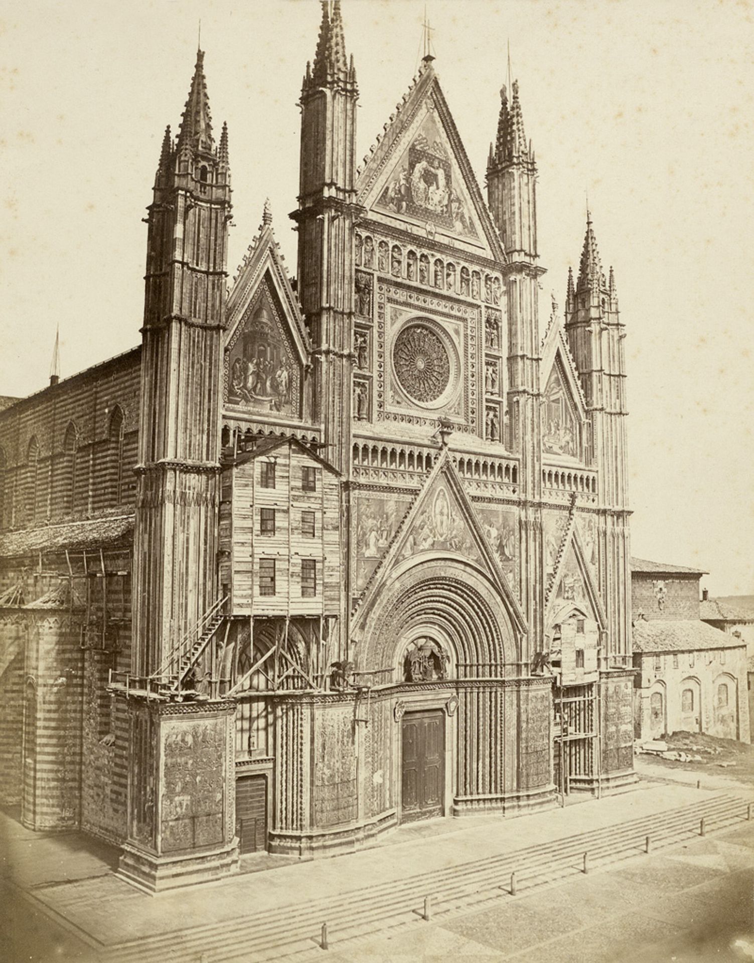 Anderson, James: View of Orvieto cathedral