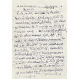 Benn, Gottfried: Brief 1954