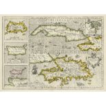 Mercator, Gerard: Cuba Insula. Hispaniola Insula. Insula Iamaica. Ins. s. ...